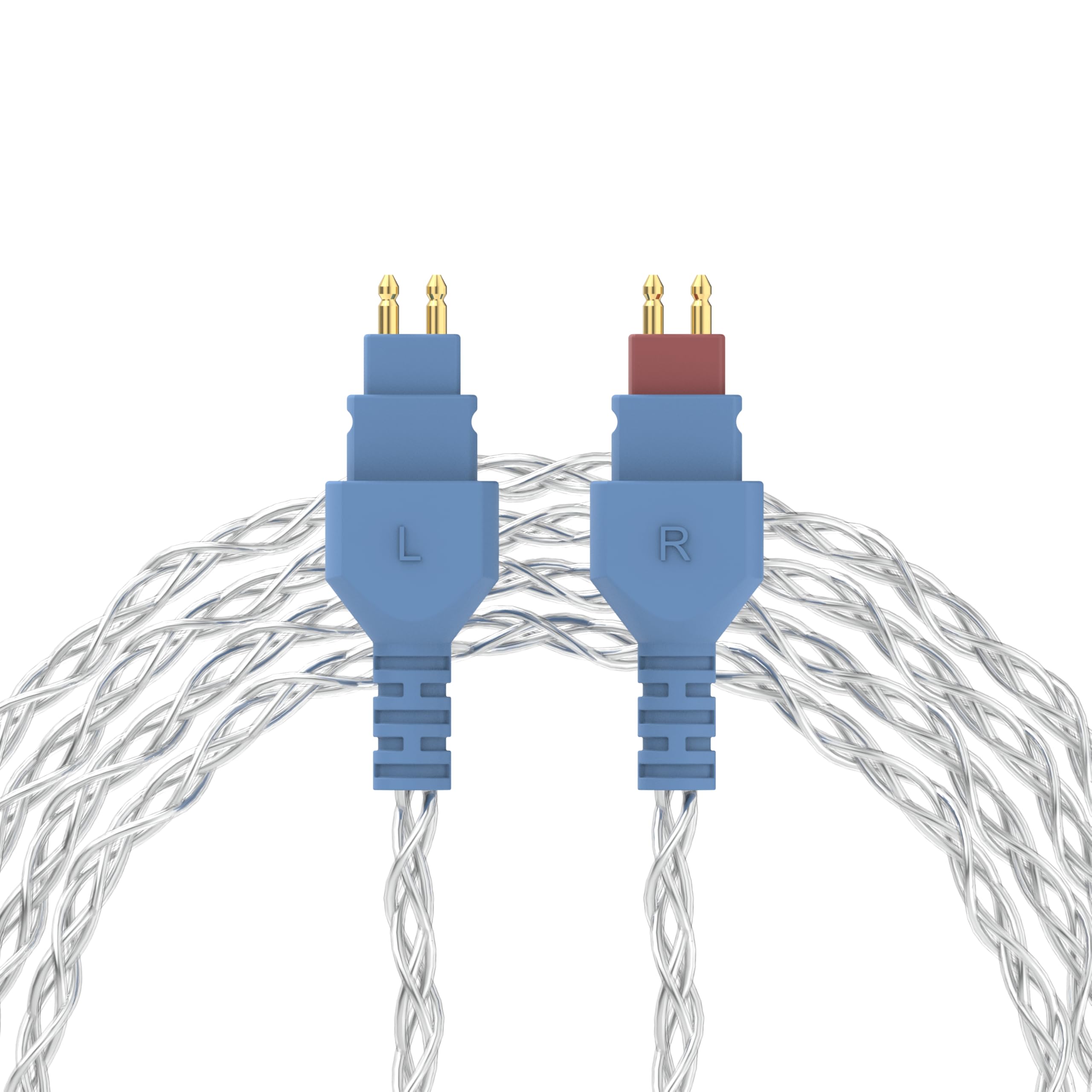 Dekoni Audio Ensemble 1/4 Braided Cable with HD600 Headphone Connectors (64)