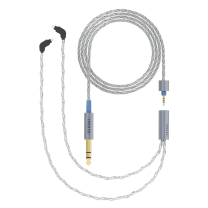 Dekoni Audio Ensemble 1/4 SPC Cable with 2-PIN IEM Connectors (52)