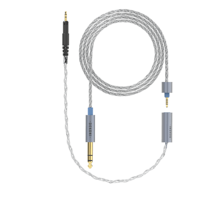 Dekoni Audio Ensemble 1/4 Braided Cable with ATHM Headphone Connector (64)