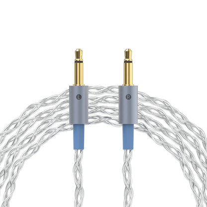 Dekoni Audio Ensemble 1/4 52 Braided Cable with 3.5mm Headphone Connectors