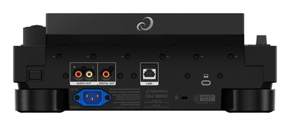 AlphaTheta CDJ-3000X High-Resolution Professional DJ Player (Black)