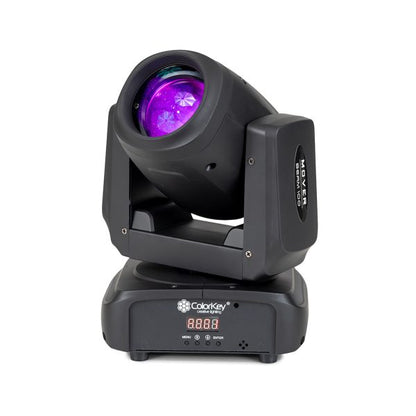 ColorKey Mover Beam 100 Compact 100W LED Moving Head with Rainbow Prism