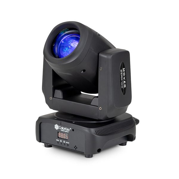 ColorKey Mover Beam 100 Compact 100W LED Moving Head with Rainbow Prism