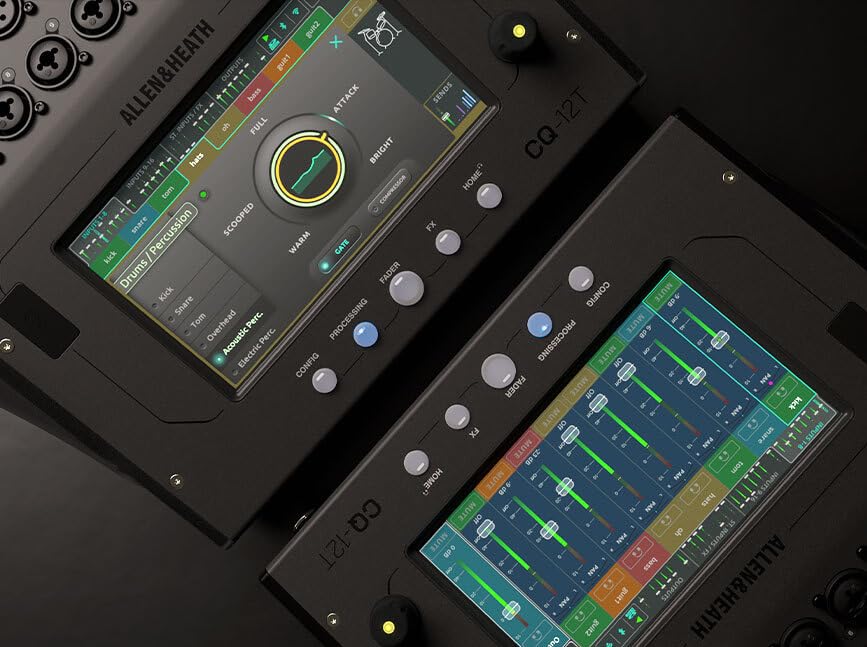 Allen & Heath CQ-12T Ultra-Compact 12-in/8-out Digital Mixer