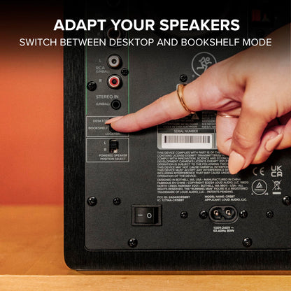 Mackie CR8BT 8 Powered Studio Monitors w/ Tone Control and Bluetooth®