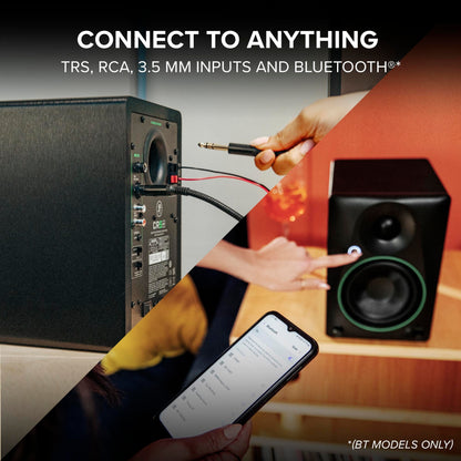 Mackie CR8BT 8 Powered Studio Monitors w/ Tone Control and Bluetooth®