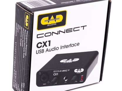 CAD CX1 Single channel USB Interface 24 Bit/96KHz