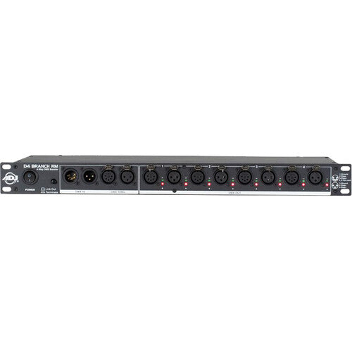 American DJ D4 Branch RM 4-Way DMX Distributor/Booster