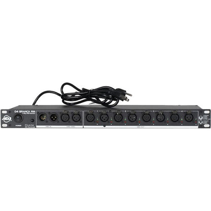 American DJ D4 Branch RM 4-Way DMX Distributor/Booster