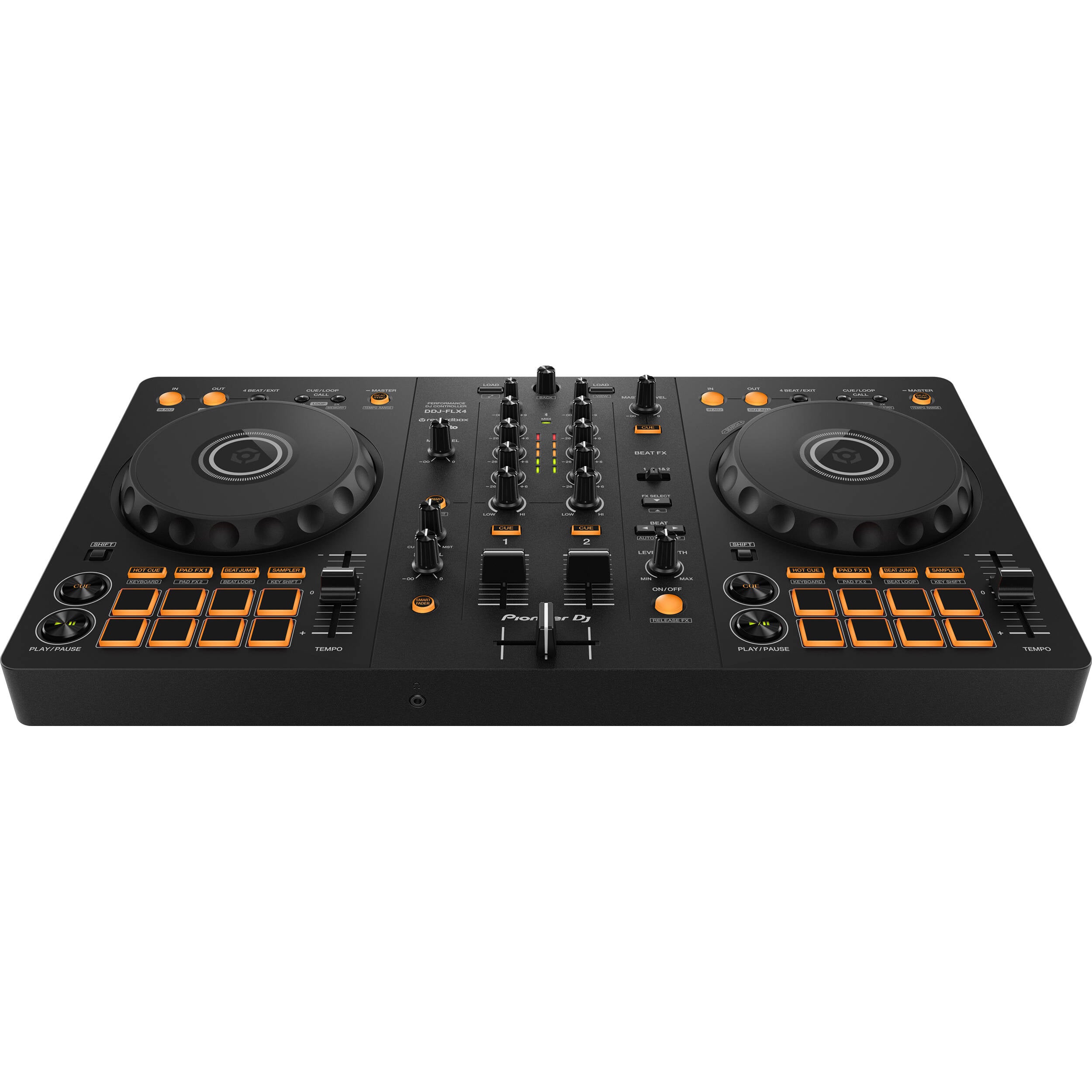 Pioneer DJ DDJ-FLX4 Portable 2-Channel rekordbox DJ and Serato