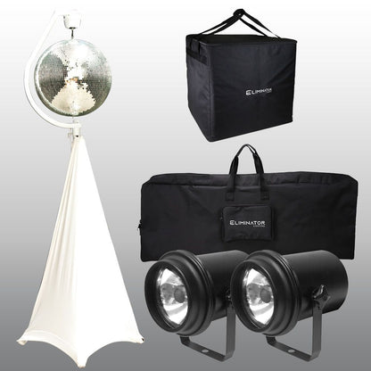 ADJ Decor MBSK PAK All-In-One Mirror Ball Lighting System