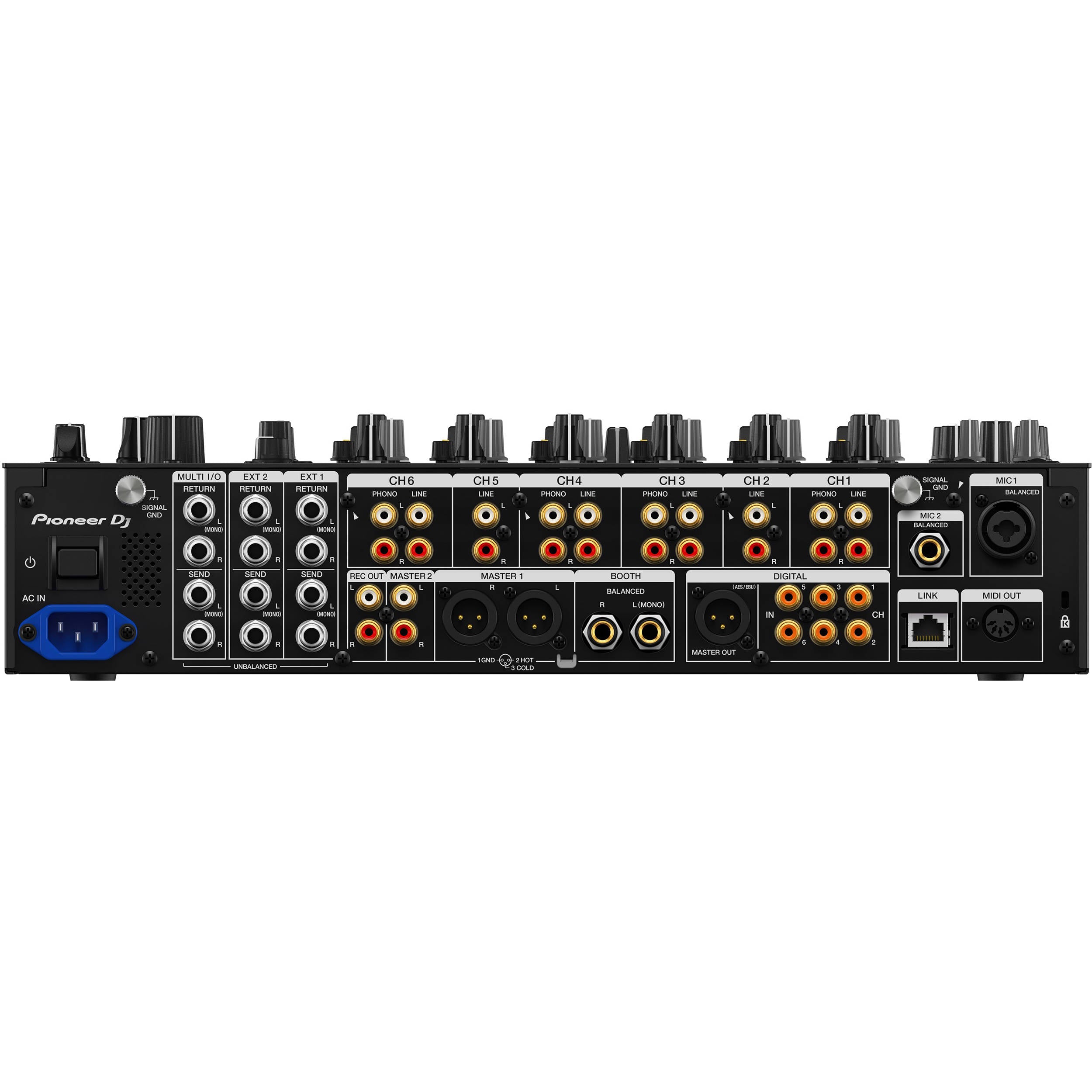 Pioneer DJ DJM-V10 6-Channel Professional DJ Mixer – Digital DJ Gear