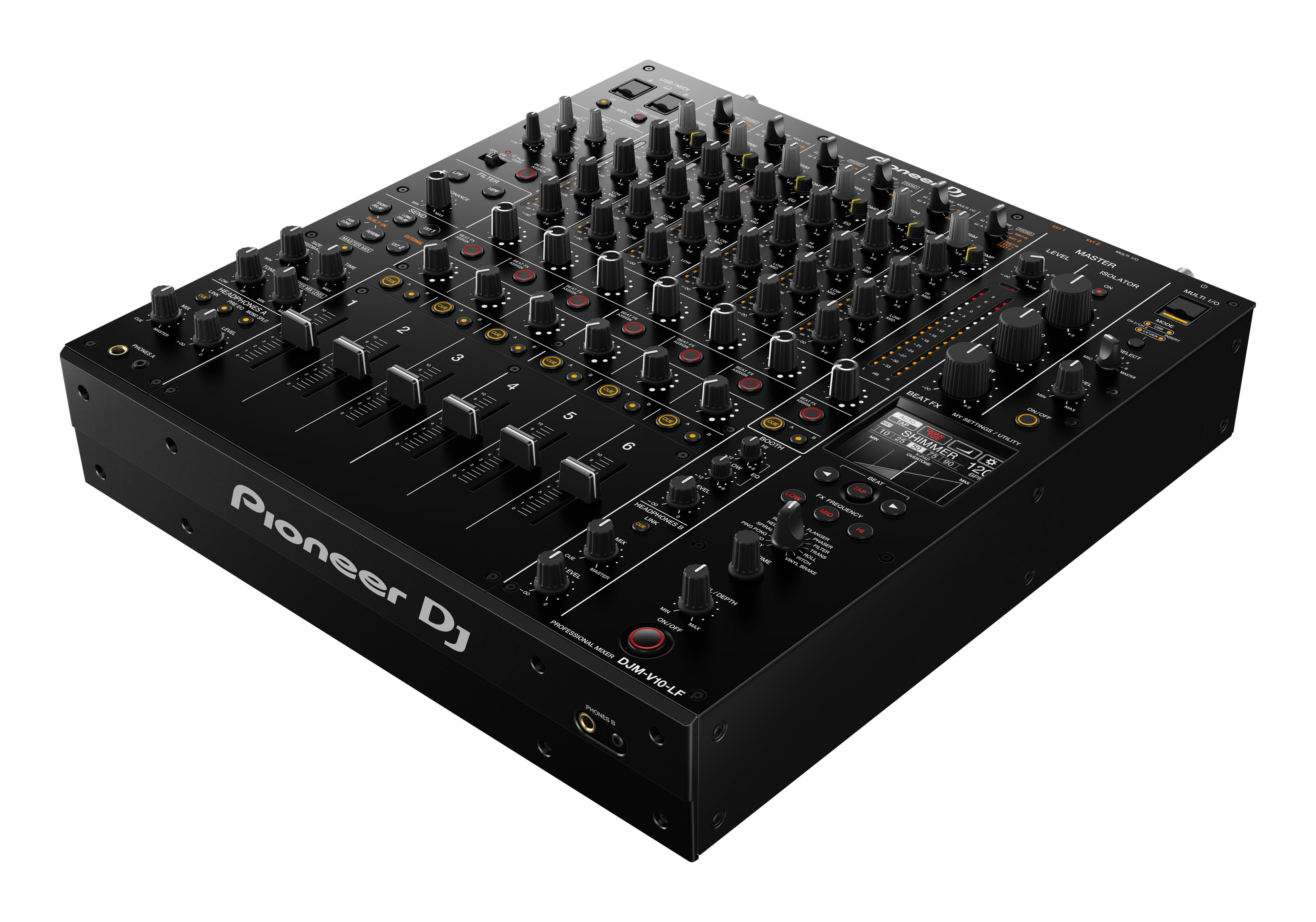 Pioneer DJ DJM-V10-LF 6 Channel Professional DJ Mixer
