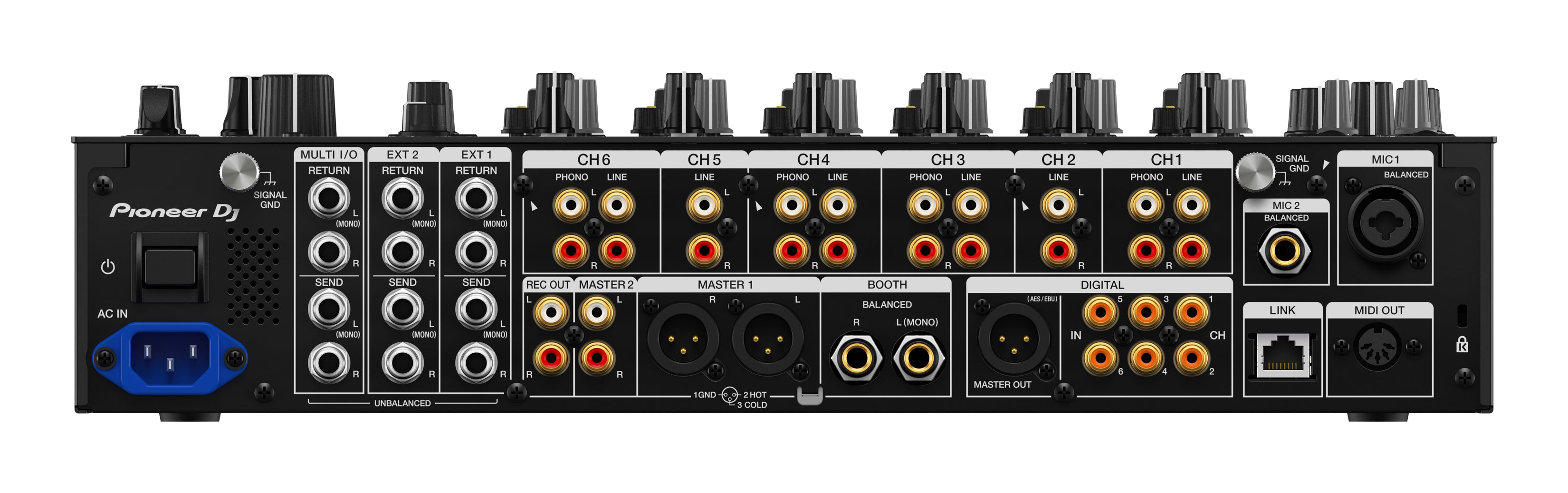 Pioneer DJ DJM-V10-LF 6 Channel Professional DJ Mixer – Digital DJ