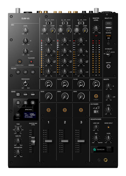 AlphaTheta DJM-V5 3-Channel DJ Mixer