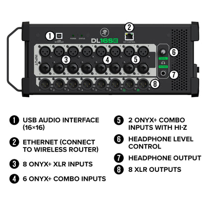 Mackie DL16SE 16 Channel Digital Rack Mixer