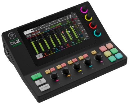 Mackie DLZ Creator XS Compact Adaptive Digital Mixer For Podcasting and Streaming