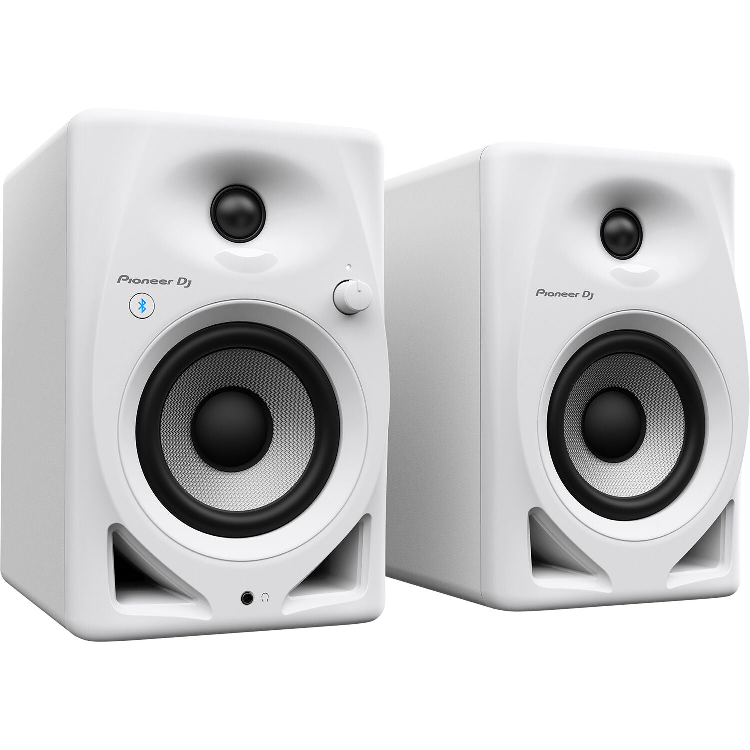 Pioneer DJ DM-40D-BT 4 Two-Way Active Desktop Monitor System w/ Bluetooth White