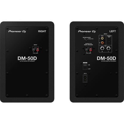Pioneer DJ DM-50D Active 5 Desktop Monitor/DJ Speakers