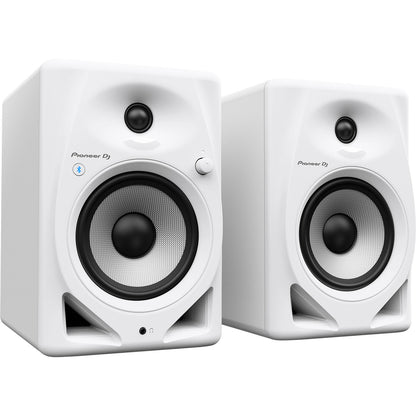 Pioneer DJ DM-50D-BT Active 5 Desktop Monitor/DJ Speakers White
