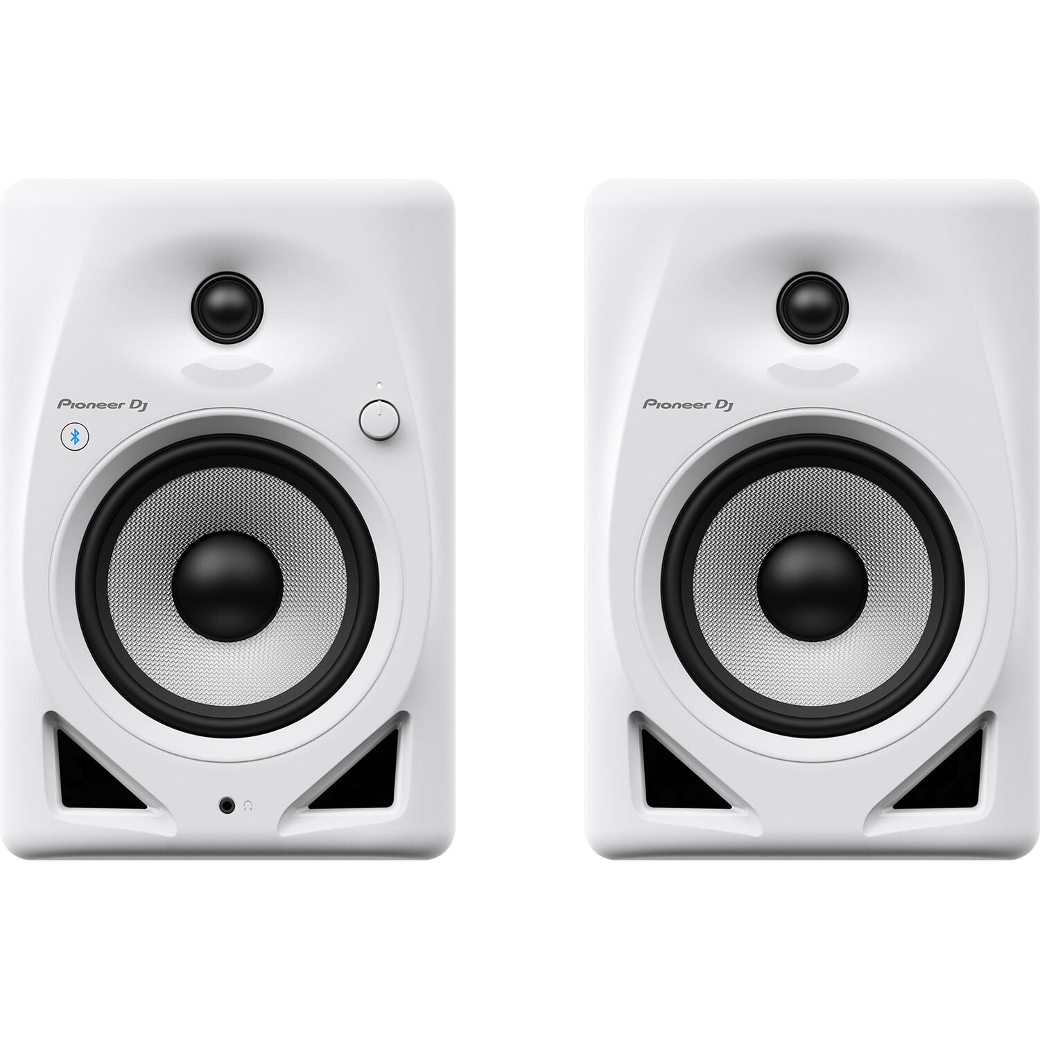 Pioneer DJ DM-50D-BT Active 5 Desktop Monitor/DJ Speakers White