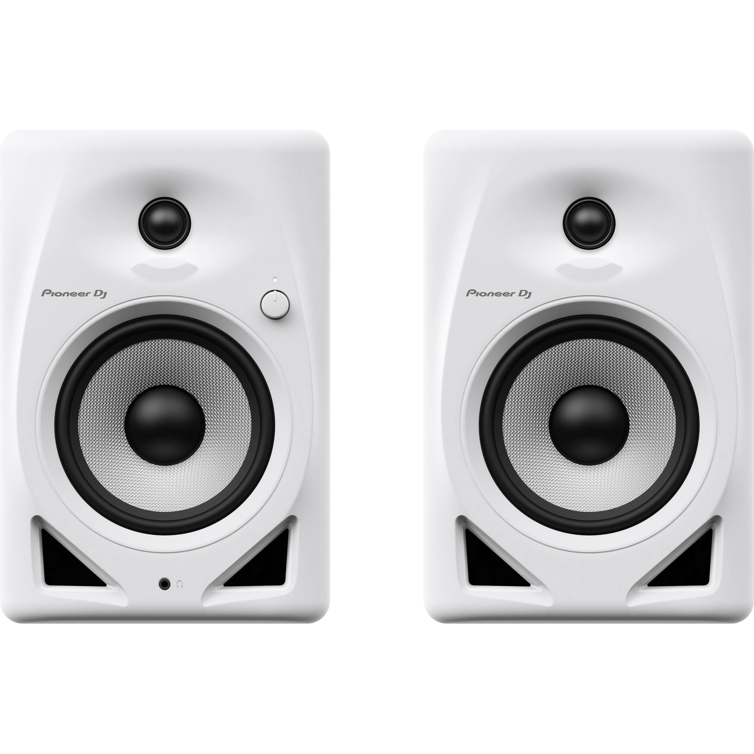Pioneer DJ DM-50D Active 5 Desktop Monitor/DJ Speakers White