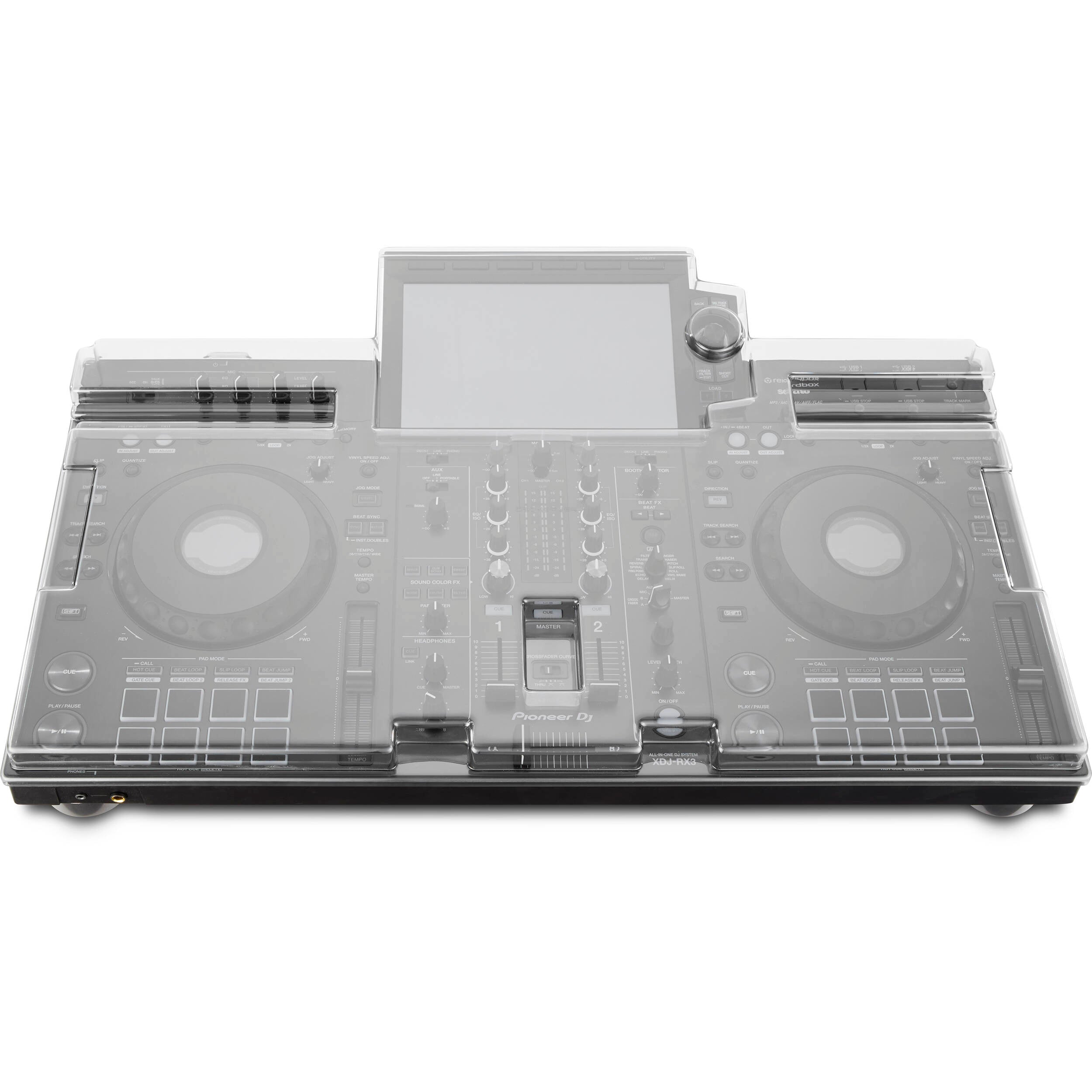 Decksaver DS-PC-XDJRX3 Cover for Pioneer XDJ-RX3 Controller (Smoked/Clear)