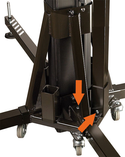 Global Truss Dt-Pro5200 - 16ft Smart Crank Stand 440 Lbs. Max Load