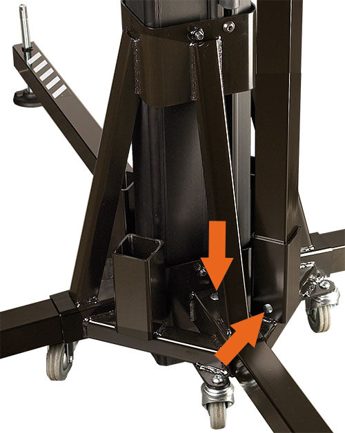 Global Truss Dt-Pro5200 - 16ft Smart Crank Stand 440 Lbs. Max Load