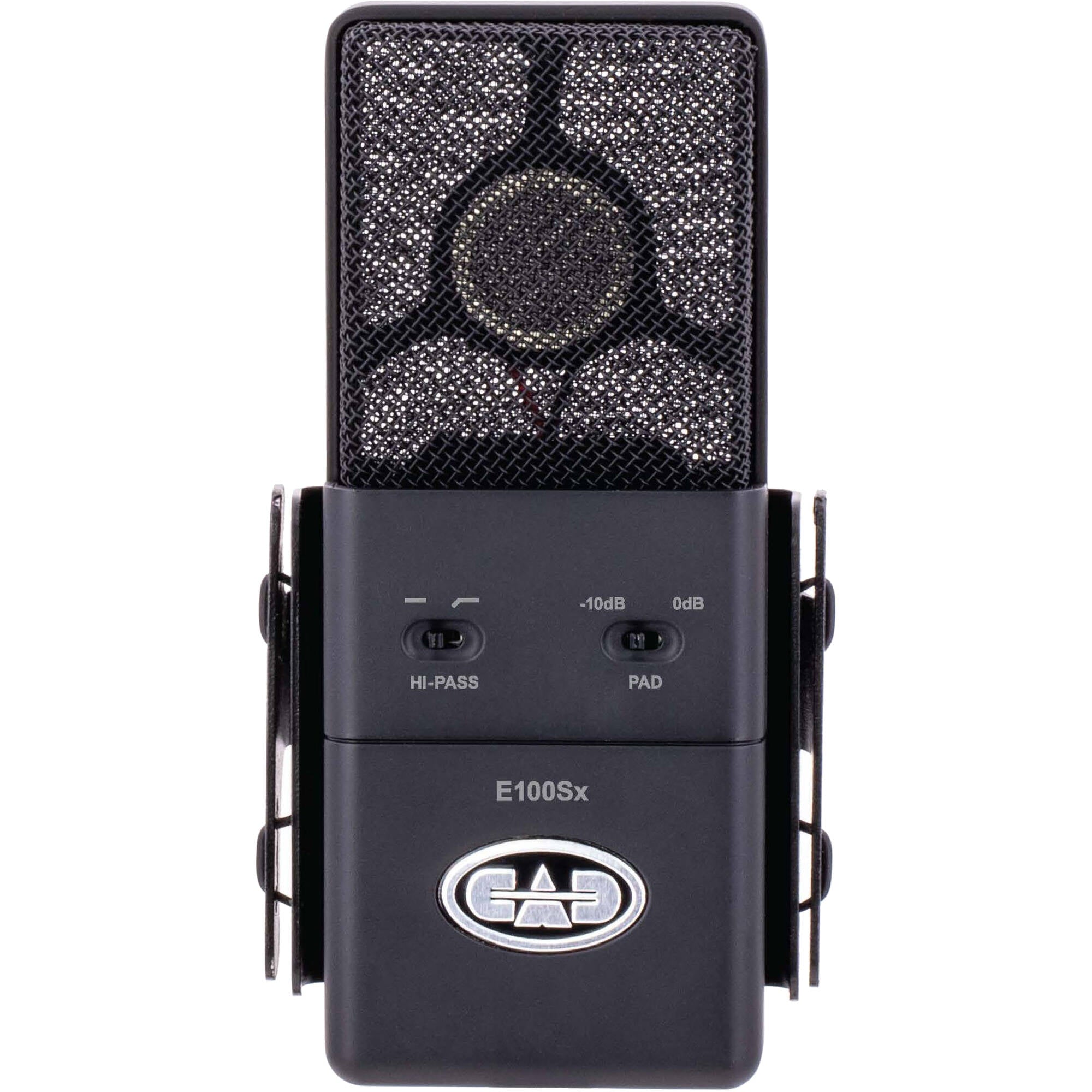 CAD E100Sx Large Diaphragm Supercardioid Condenser Microphone with EC100 Molded Case for Equitek E100
