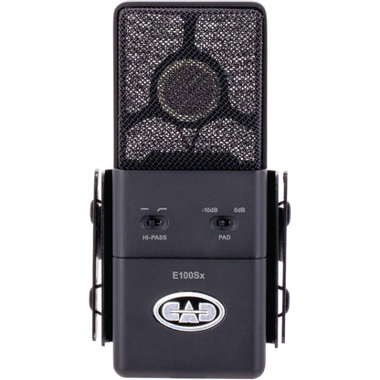 CAD E100Sx Large Diaphragm Supercardioid Condenser Microphone with EC100 Molded Case for Equitek E100