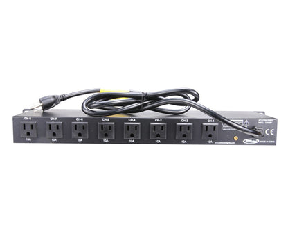Eliminator Lighting E-107USB Rack Mount Power Center