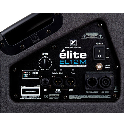 Yorkville EL12M Elite 12” Powered Stage Monitor