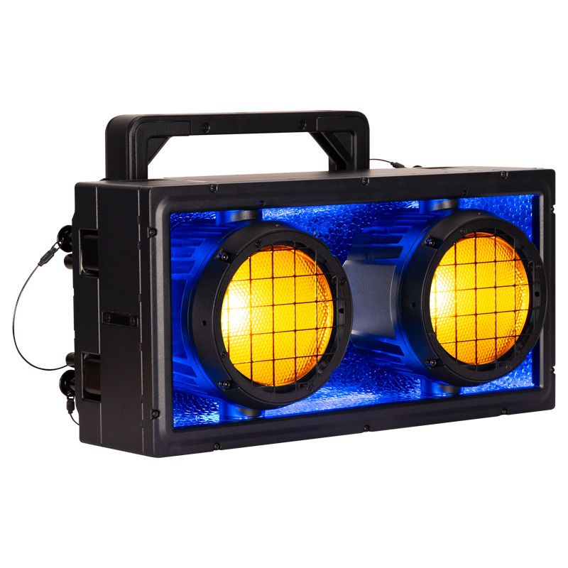 American DJ ENCORE-DBX 2x150W Cell Blinder with RGB Background Effects with Aria X2