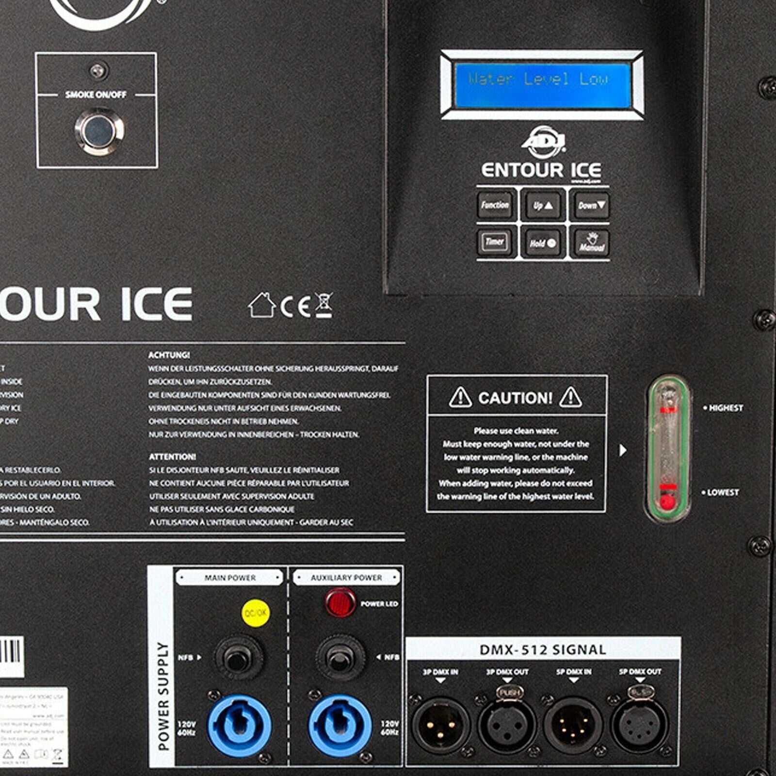 American DJ Entour Ice High Output Low Lying Fog Machine