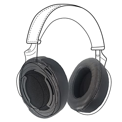 Dekoni Audio Replacement Earpads for Shure AONIC 50 Noise Cancelling Headphones (Choice Leather)