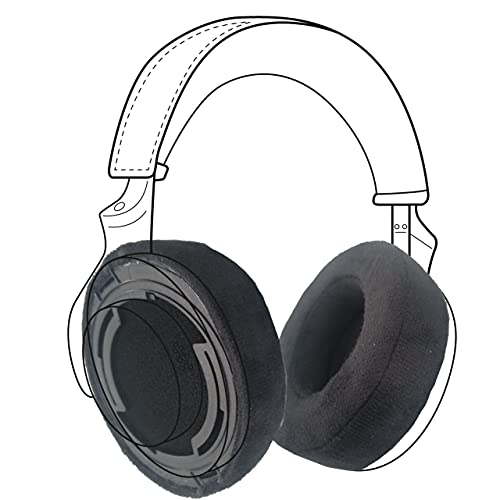 Dekoni Audio Replacement Earpads for Shure AONIC 50 Noise Cancelling Headphones (Choice Suede)