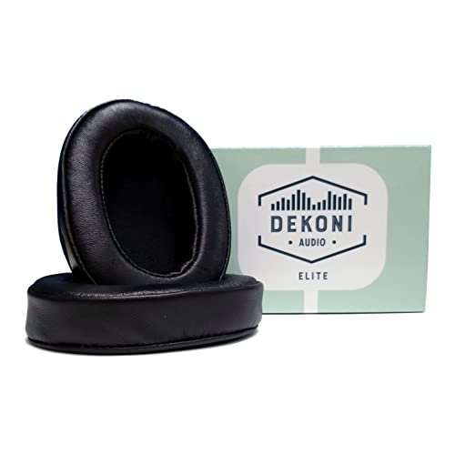Dekoni Replacement Ear Pads for AKG K371 Studio Headphones | Headphone Replacement Ear Pad | Memory Foam Ear Cushion Comfort for Recording Headphone (Elite Sheepskin)