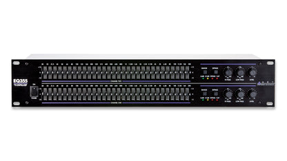 ART EQ355 - Dual Channel 31-Band Graphic Equalizer with Constant Q Filtering, XLR and 1/4 Balanced and RCA Unbalanced Connectors