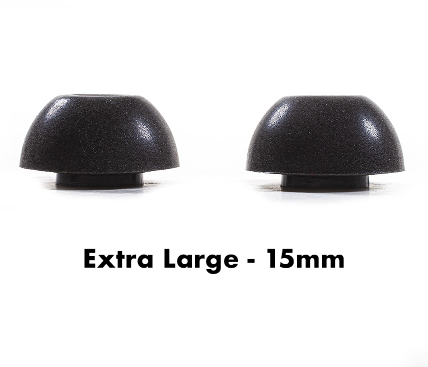 Dekoni Audio Memory Foam Earphone Tips for the Apple Airpods Pro 3 - Extra Large Single