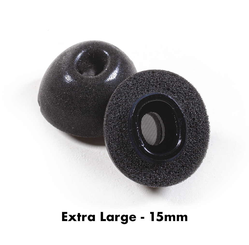 Dekoni Audio Memory Foam Earphone Tips for the Apple Airpods Pro 3 - Extra Large 3 Pack