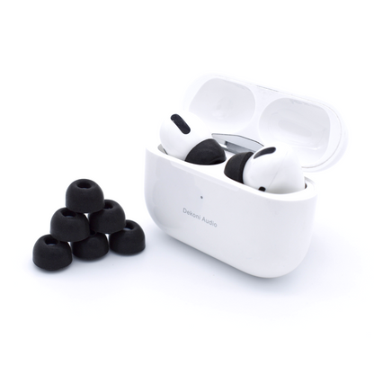 Dekoni Audio Premium Memory Foam Earphone Tips Compatible with The Apple Airpods Pro (Single Pair – Medium)