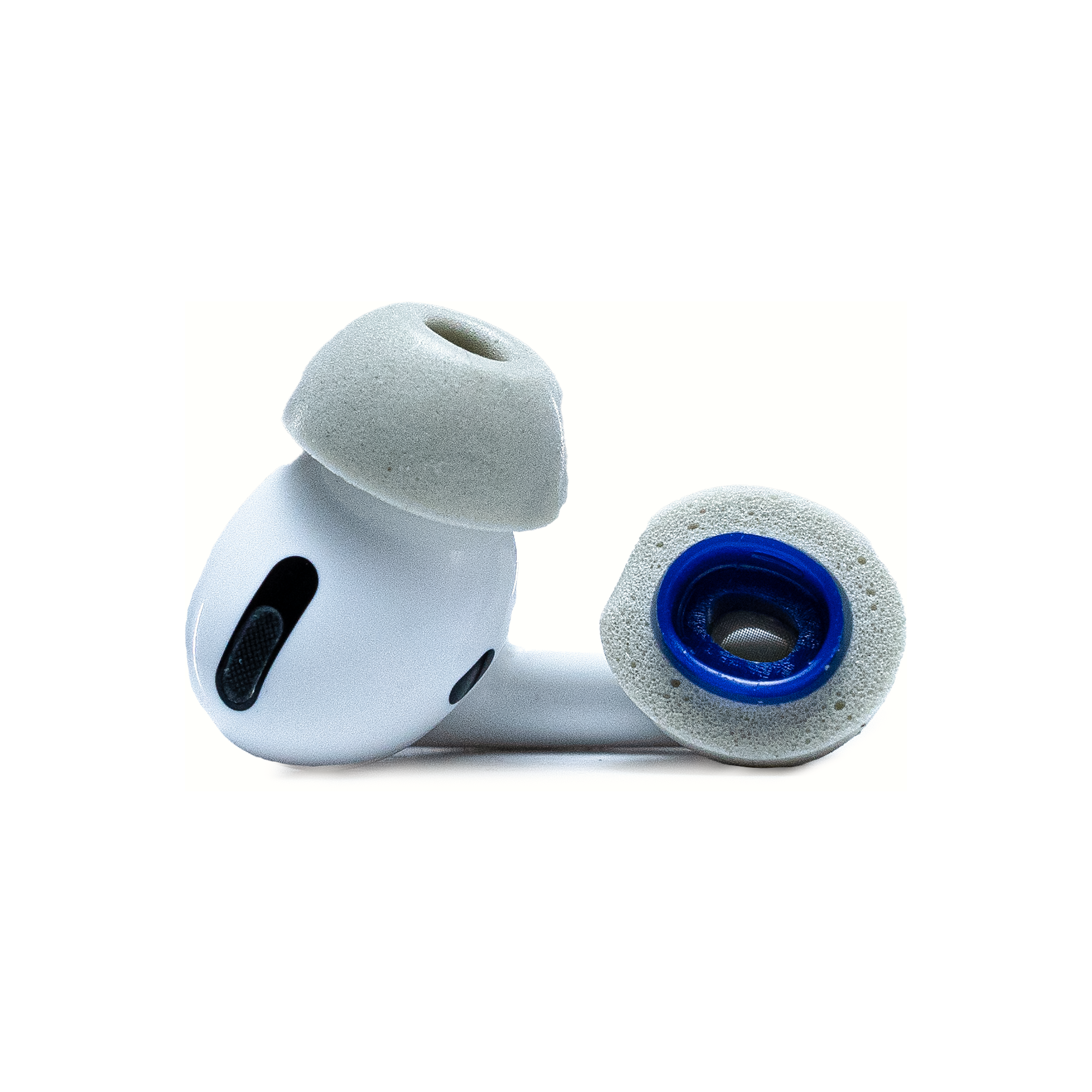 Dekoni Audio Memory Foam Earphone Tips for the Apple Airpods Pro & Airpods Pro 2 - Grey, XL 1 Pair