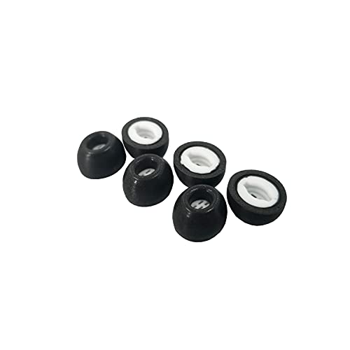 Dekoni Audio Bulletz Replacement for Galaxy Buds Pro Ear Tips | Memory Foam Earbud Tips | Fits in Galaxy Buds Case (Small, Three Pack)