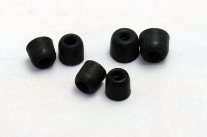 Dekoni Premium Memory Foam Isolation Earphone Tips black - 4.9mm - MEDIUM 11mm