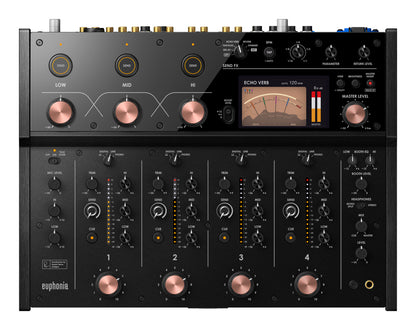 AlphaTheta Euphonia Professional 4-Channel Rotary Mixer
