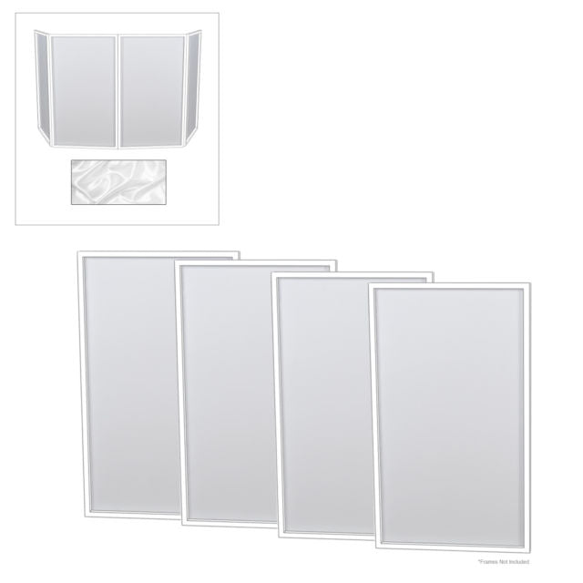American DJ EVE400 White Replacement Scrim for ADJ EVE799 Event Facade