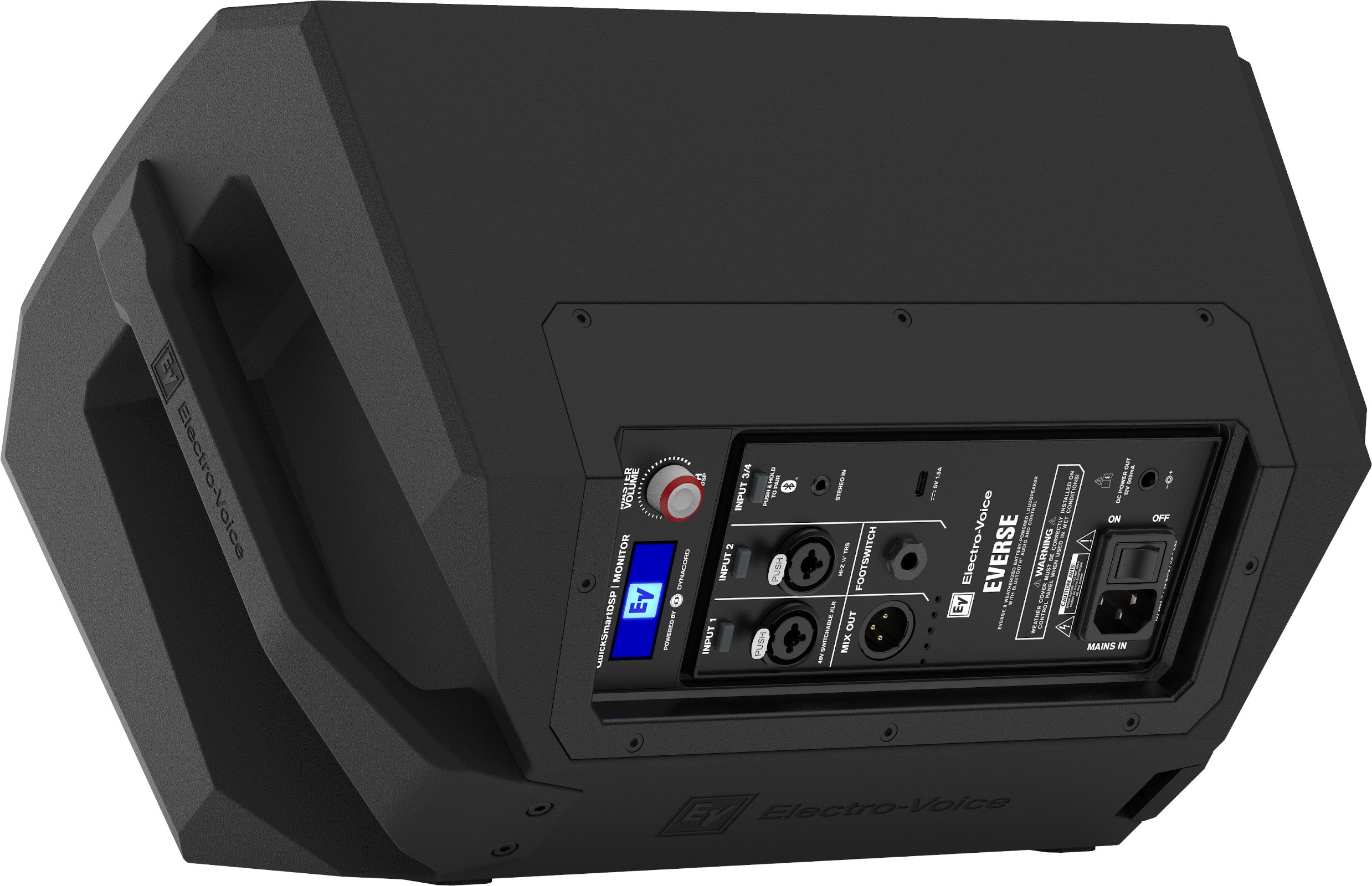 Electro Voice EVERSE8 Black 8 2-Way Battery Powered Speaker