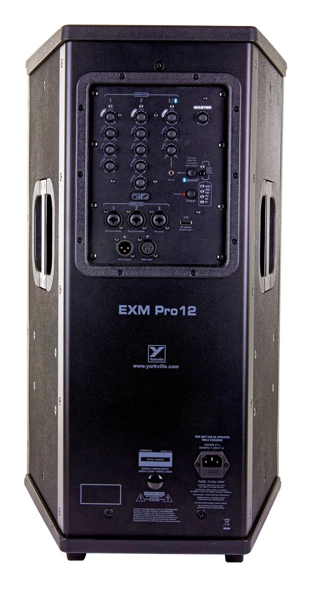 Yorkville EXM Professional Battery-Powered PA Speaker