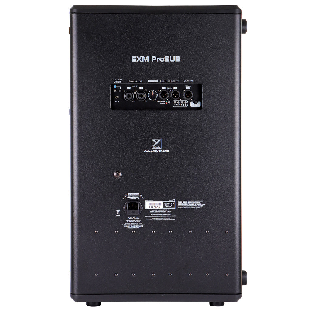Yorkville EXMPROSUB EXM Battery-Powered Subwoofer